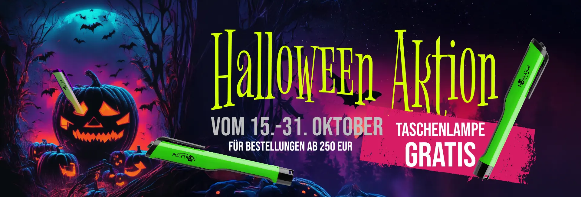 Halloween-Aktion